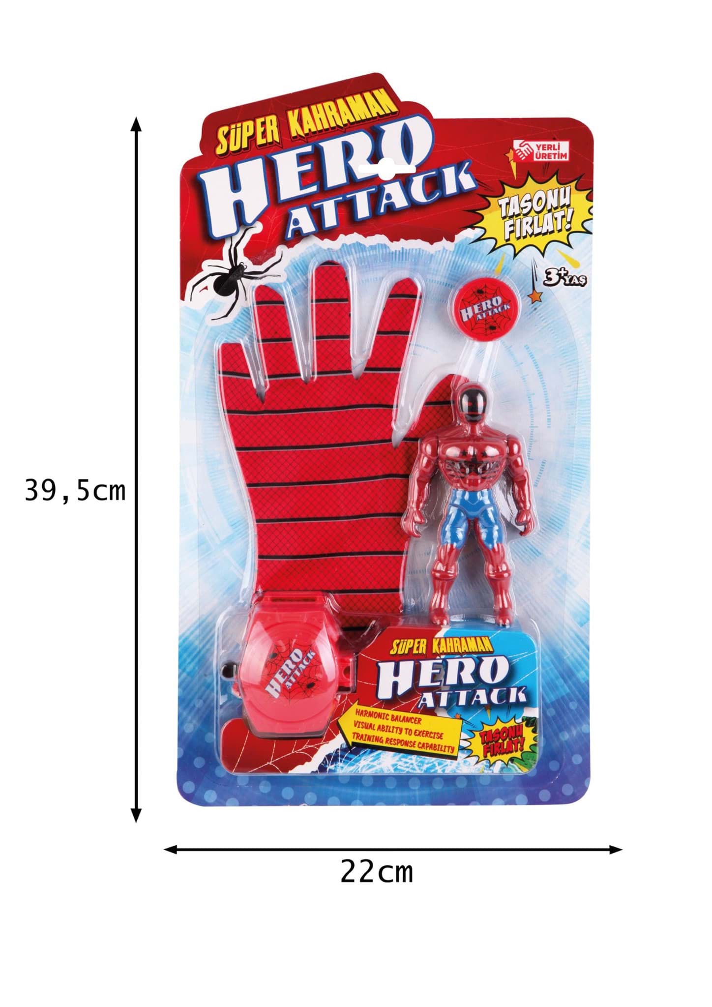 FİGÜRLÜ-KIRMIZI-ELDİVEN resmi